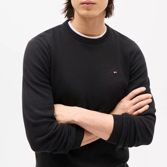 NWT Tommy Hilfiger Classic Crewneck Sweater L - Picture 2 of 11